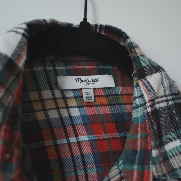 Madewell Flannel - Women’s Size XS - Picture 2 of 4